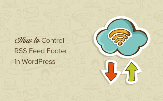 Controle el pie de página de alimentación RSS en WordPress 