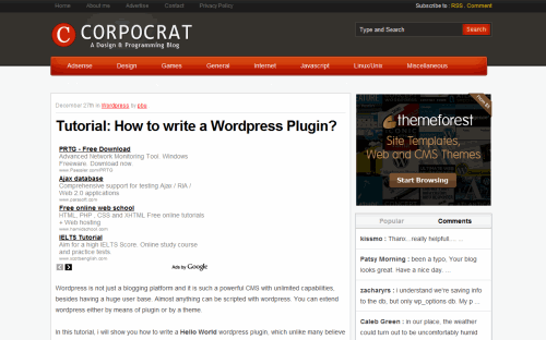 Cómo escribir un plugin de WordPress 
